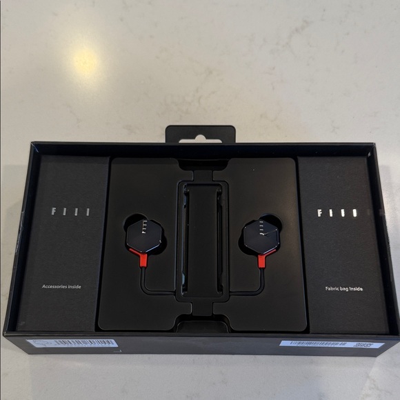 NEW FIIL Carat -Ceramic Black Wireless Earbuds/Bluetooth Compatible w/iPhone